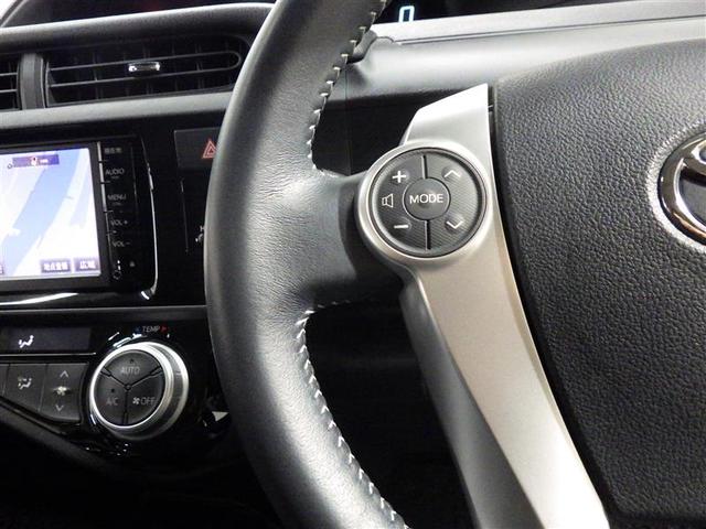 アクア Ｇブラックソフトレザーセレクション　ワンセグ　メモリーナビ　バックカメラ　衝突被害軽減システム　ＥＴＣ　盗難防止装置　ＣＤ　スマートキー　オートクルーズコントロール　フル装備　エアバッグ　横滑り防止機能　ハイブリッド（15枚目）