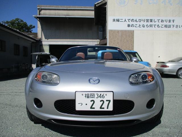 ロードスター ＶＳ　人気グレードＶＳ　レザーシート、業者さんによる全磨きで水垢除去後ガラスコーティング、（3枚目）