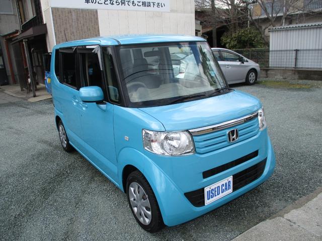 Ｎ－ＢＯＸ Ｇ　タイヤ４本新品交換、新品レザー調シートカバー、社外ナビ、ガラスコーティング済（2枚目）