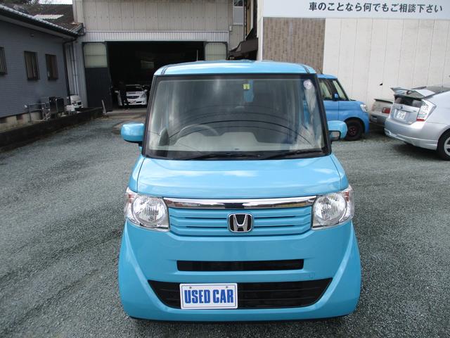 Ｎ－ＢＯＸ Ｇ　タイヤ４本新品交換、新品レザー調シートカバー、社外ナビ、ガラスコーティング済（4枚目）