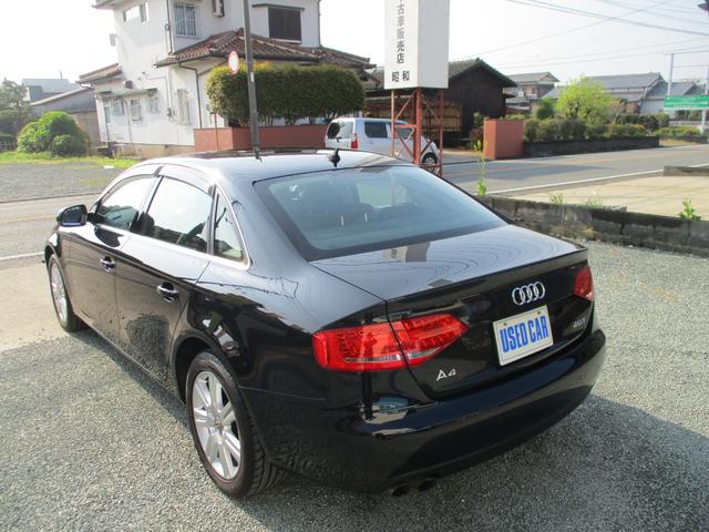 Ａ４ ２．０ＴＦＳＩ　天井新品張替え　ガラスコーティング済　ブラックレザーシート　異臭、タバコ臭無し（10枚目）