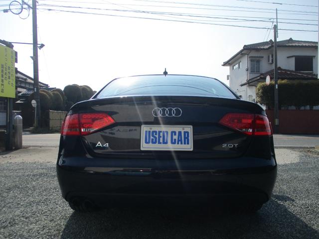 Ａ４ ２．０ＴＦＳＩ　天井新品張替え　ガラスコーティング済　ブラックレザーシート　異臭、タバコ臭無し（11枚目）