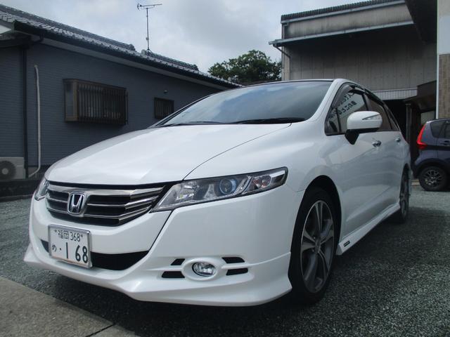 オデッセイ ＭＸ・エアロパッケージ　純正フルエアロ！　フロントタイヤ新品交換！　全磨きで水垢除去後ガラスコーティング施工済！　タバコ臭、異臭無し！（5枚目）