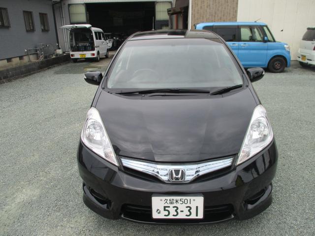 フィットシャトルハイブリッド ハイブリッド・ナビプレミアムセレクション　純正ＨＤＤナビ　ガラスコーティング済　異臭無し　ハイブリッド車　燃費リッター２５キロ（4枚目）