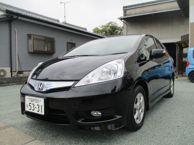 フィットシャトルハイブリッド ハイブリッド・ナビプレミアムセレクション　純正ＨＤＤナビ　ガラスコーティング済　異臭無し　ハイブリッド車　燃費リッター２５キロ（5枚目）