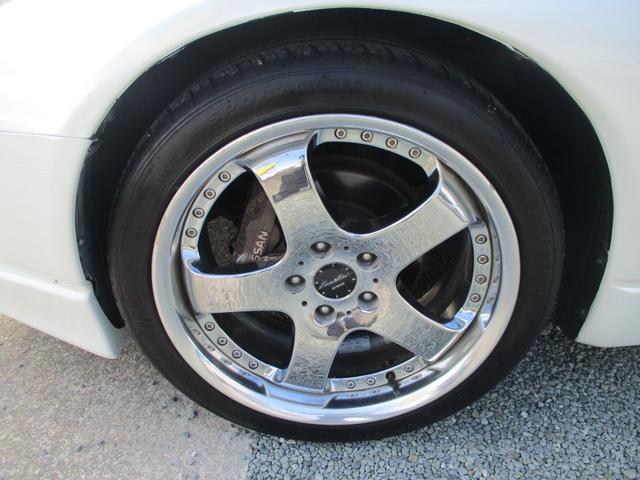 フェアレディZ 300ZX 300ZX タイミングベルト交換済 異臭無し 社外フロントバンパー ワーク18インチ(55枚目)