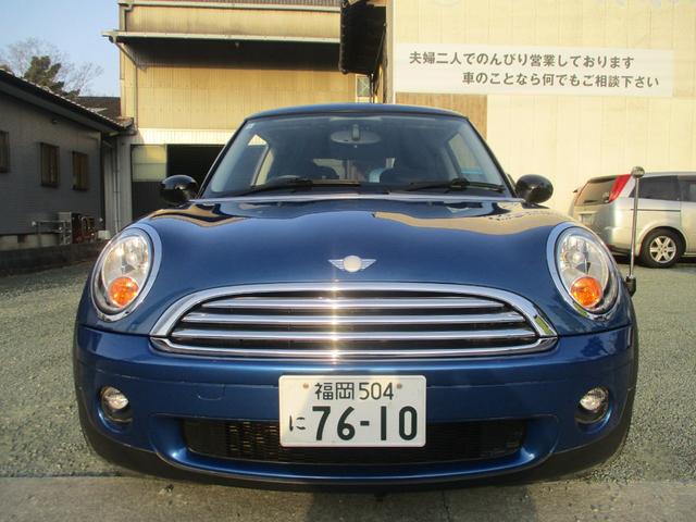 MINI ワン 自動車税 安い1400cc ボディ全磨き後 ガラスコーティング施工済 ルームクリーニング済 異臭無し エンジンオイル エレメント ブレーキフルード全交換渡し(3枚目)