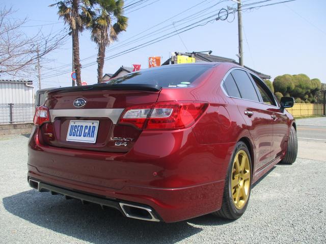 レガシィＢ４ スポルヴィータ　３００台限定車。Ｓｔｉフロントリップ。社外製トランクスポイラー、トミーカイラＰＲＯ　Ｓホイール（13枚目）