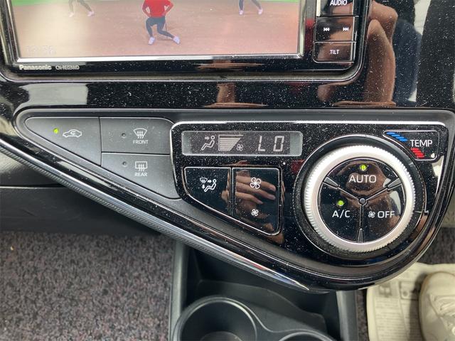 アクア Ｇ　前後ドライブレコーダー　ナビ地デジＴＶ　Ｂｌｕｅｔｏｏｔｈ　スマートキー　ＥＴＣ　プッシュスターター　オートライト　ＬＥＤヘッドライト　衝突軽減ブレーキ　オートマチックハイビーム　レーンアシスト（18枚目）