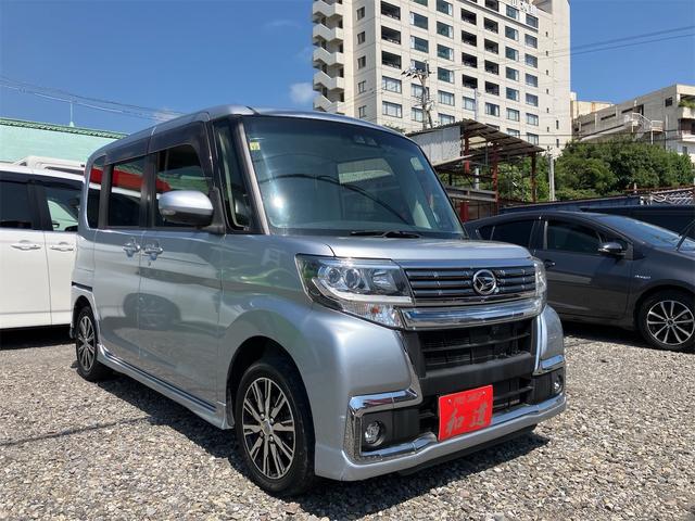 タント カスタムＸ　トップエディションＶＳ　ＳＡＩＩＩ　両側電動スライドドア　純正ナビ地デジＴＶ　全方位カメラ　Ｂｌｕｅｔｏｏｔｈ　スマートキー　ドライブレコーダー　オートライト　ＬＥＤヘッドライト　衝突軽減ブレーキ　オートマチックハイビーム　横滑防止装置（42枚目）