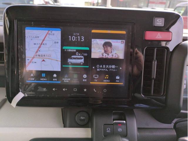 スペーシア ハイブリッドＸ　届出済未使用車　両側電動スライドドア　セーフティプラスパッケージ　全方位モニター付メモリーナビゲーション地デジＴＶ　スズキコネクト対応通信機装着車　デュアルセンサーブレーキサポートＩＩ（3枚目）