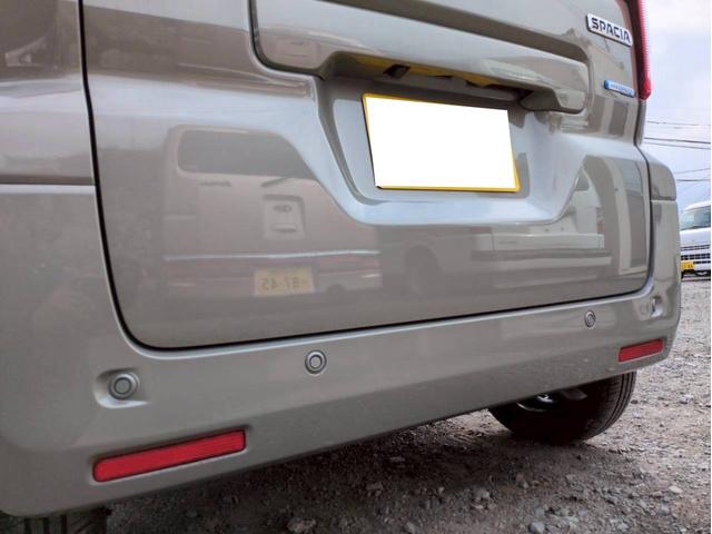 スペーシア ハイブリッドＸ　届出済未使用車　両側電動スライドドア　セーフティプラスパッケージ　全方位モニター付メモリーナビゲーション地デジＴＶ　スズキコネクト対応通信機装着車　デュアルセンサーブレーキサポートＩＩ（24枚目）