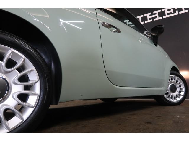 ５００ ハッピー！　１．４　１６Ｖ　１１０台限定車　サンルーフ　ポルトローナ・フラウ製ブラウン革シート　ＦＩＡＴ純正ハッチゲートキャリアベース　専用１５インチアルミホイール　フロント＆バックフォグ　メッキドアミラーカバー　１年保証（25枚目）