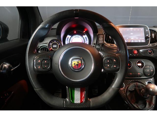 アバルト５９５ コンペティツィオーネ　７０周年記念車　左Ｈ　Ａｐｐｌｅｃａｒｐｌａｙ対応ディスプレイ　前後ドライブレコーダー　バックソナー　レコードモンツァマフラー　フロント＆リアフォグランプ　Ｂｌｕｅｔｏｏｔｈ接続対応＆ＵＳＢ接続ポート（80枚目）