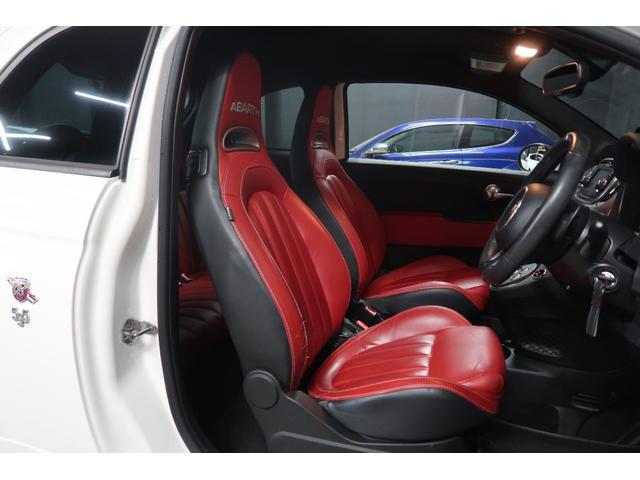 アバルト595 ツーリズモ 純正ディスプレイオーディオ 前後ドライブレコーダー ETC パドルシフト フロント&リアフォグランプ Bluetooth接続対応&USB接続ポート 純正17インチアルミホイール 取説&保証書 1年保証(12枚目)