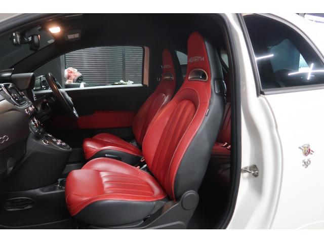 アバルト595 ツーリズモ 純正ディスプレイオーディオ 前後ドライブレコーダー ETC パドルシフト フロント&リアフォグランプ Bluetooth接続対応&USB接続ポート 純正17インチアルミホイール 取説&保証書 1年保証(65枚目)