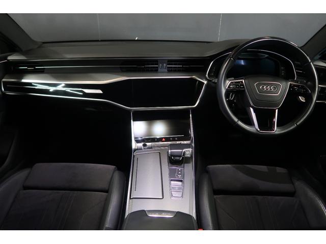 Ａ７スポーツバック ５５ＴＦＳＩクワトロ　１ｓｔエディション　当店買取車　純正ディスプレイオーディオ　全周囲カメラ　メモリー付パワーシート　シートヒーター　純正２０インチアルミホイール　ドライブレコーダ　ＥＴＣ　クリアランスソナー　パドルシフト　パワーバックドア（3枚目）