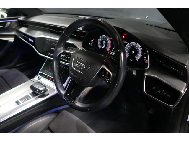 Ａ７スポーツバック ５５ＴＦＳＩクワトロ　１ｓｔエディション　当店買取車　純正ディスプレイオーディオ　全周囲カメラ　メモリー付パワーシート　シートヒーター　純正２０インチアルミホイール　ドライブレコーダ　ＥＴＣ　クリアランスソナー　パドルシフト　パワーバックドア（52枚目）