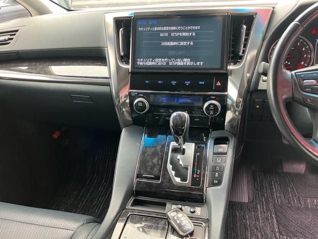 アルファード ３．５ＳＣ　モデリスタエアロ　後席モニター　ドライブレコーダー　両側電動スライドドア　サンルーフ　ナビ　フルセグテレビ　衝突被害軽減システム　ブラインドスポットモニター　３眼ＬＥＤライト（18枚目）