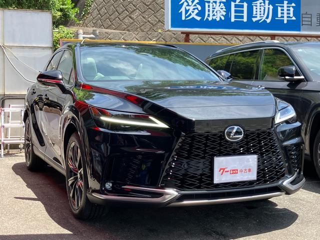 ＲＸ ＲＸ３５０　Ｆスポーツ　デジタルインナーミラー　パノラマルーフ　前後ドライブレコーダー　オレンジブレーキキャリパ　アドバンストパーク　白レザーシート　パノラミックビューモニター　ブラインドスポットモニター（3枚目）