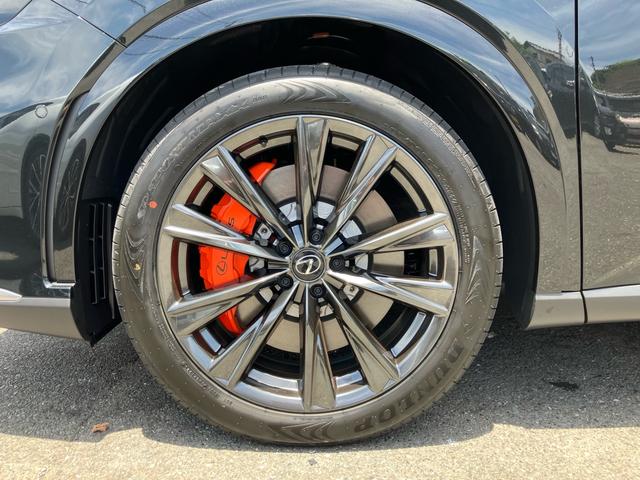 ＲＸ ＲＸ３５０　Ｆスポーツ　デジタルインナーミラー　パノラマルーフ　前後ドライブレコーダー　オレンジブレーキキャリパ　アドバンストパーク　白レザーシート　パノラミックビューモニター　ブラインドスポットモニター（12枚目）