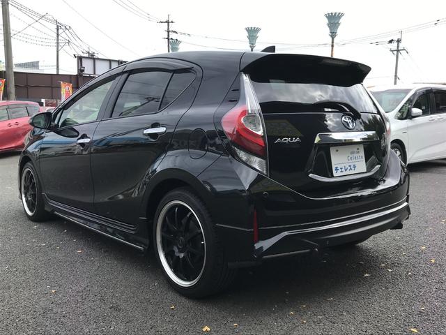 アクア Ｓスタイルブラック　ＴＲＤエアロ・社外１７インチアルミホイール・クリアランスソナー・シートヒーター・ナビ・フルセグＴＶ・バックカメラ・ＥＴＣ・トヨタセーフティセンス・ＬＥＤヘッドライト（17枚目）