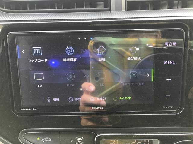 アクア Ｓスタイルブラック　ＴＲＤエアロ・社外１７インチアルミホイール・クリアランスソナー・シートヒーター・ナビ・フルセグＴＶ・バックカメラ・ＥＴＣ・トヨタセーフティセンス・ＬＥＤヘッドライト（37枚目）