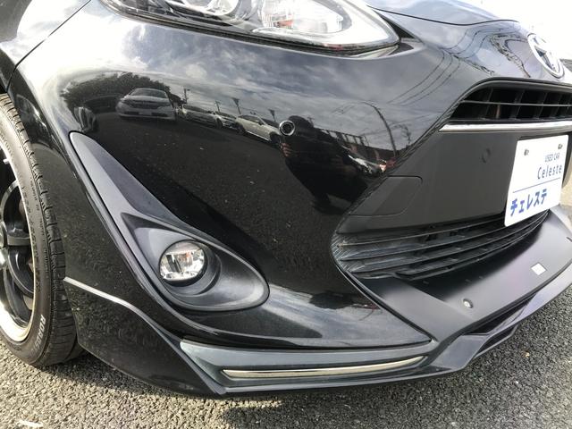 アクア Ｓスタイルブラック　ＴＲＤエアロ・社外１７インチアルミホイール・クリアランスソナー・シートヒーター・ナビ・フルセグＴＶ・バックカメラ・ＥＴＣ・トヨタセーフティセンス・ＬＥＤヘッドライト（51枚目）