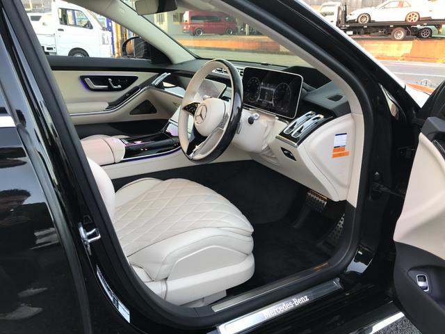 Ｓクラス Ｓ５８０　４マチックロング　ＡＭＧラインパッケージ　ドライブレコーダー　クリアランスソナー　オートクルーズコントロール　パークアシスト　衝突被害軽減システム　全周囲カメラ　ナビ　アルミホイール　サンルーフ　ＣＶＴ　シートヒーター　シートエアコン（10枚目）