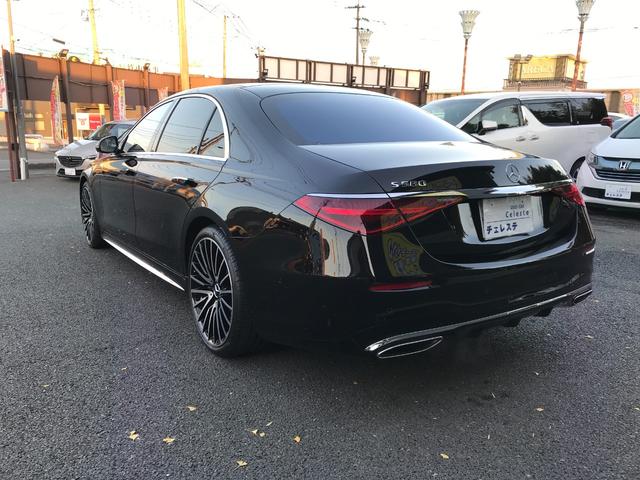 Ｓクラス Ｓ５８０　４マチックロング　ＡＭＧラインパッケージ　ドライブレコーダー　クリアランスソナー　オートクルーズコントロール　パークアシスト　衝突被害軽減システム　全周囲カメラ　ナビ　アルミホイール　サンルーフ　ＣＶＴ　シートヒーター　シートエアコン（17枚目）