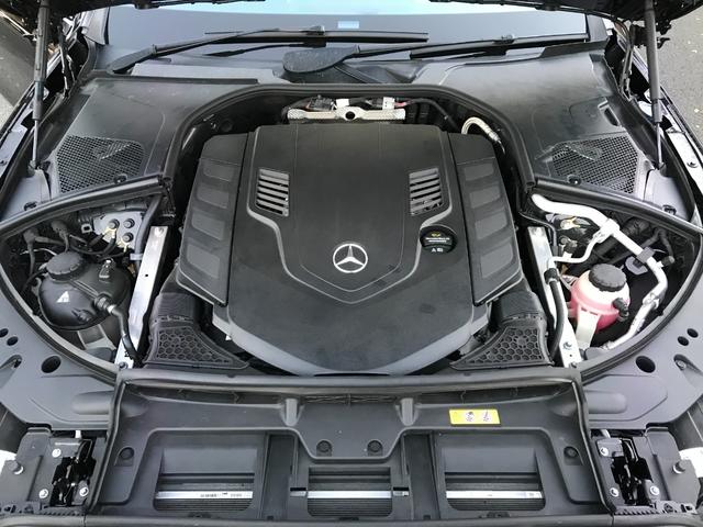 Ｓクラス Ｓ５８０　４マチックロング　ＡＭＧラインパッケージ　ドライブレコーダー　クリアランスソナー　オートクルーズコントロール　パークアシスト　衝突被害軽減システム　全周囲カメラ　ナビ　アルミホイール　サンルーフ　ＣＶＴ　シートヒーター　シートエアコン（19枚目）