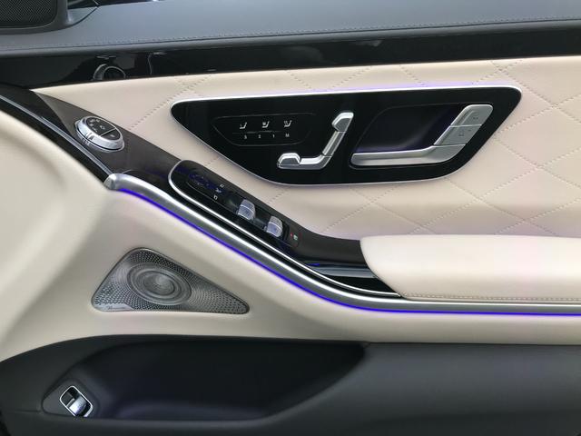 Ｓクラス Ｓ５８０　４マチックロング　ＡＭＧラインパッケージ　ドライブレコーダー　クリアランスソナー　オートクルーズコントロール　パークアシスト　衝突被害軽減システム　全周囲カメラ　ナビ　アルミホイール　サンルーフ　ＣＶＴ　シートヒーター　シートエアコン（23枚目）