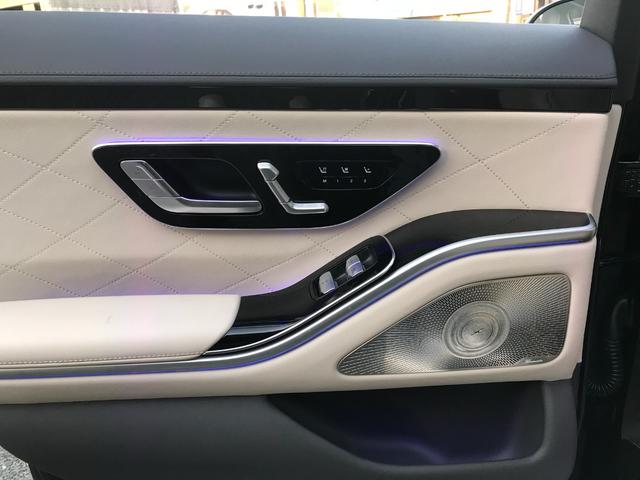 Ｓクラス Ｓ５８０　４マチックロング　ＡＭＧラインパッケージ　ドライブレコーダー　クリアランスソナー　オートクルーズコントロール　パークアシスト　衝突被害軽減システム　全周囲カメラ　ナビ　アルミホイール　サンルーフ　ＣＶＴ　シートヒーター　シートエアコン（24枚目）