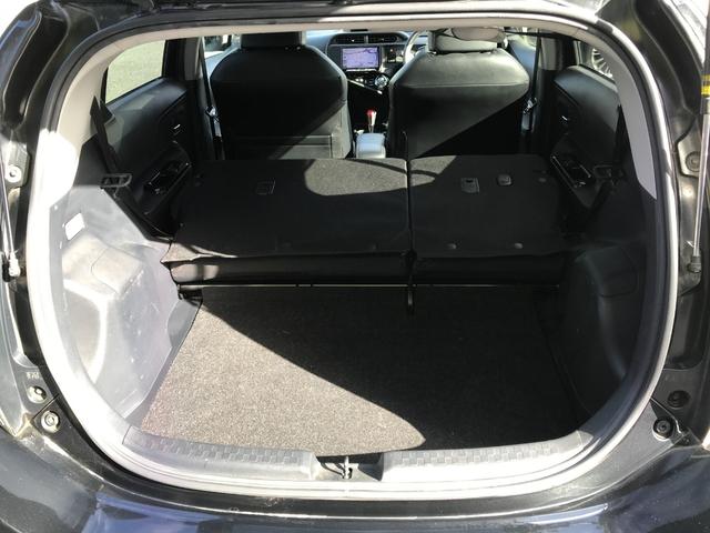 アクア Ｇ　Ｇ’ｓ　ＥＴＣ　バックカメラ　ナビ　ＴＶ　オートクルーズコントロール　レーンアシスト　衝突被害軽減システム　アルミホイール　オートマチックハイビーム　ＬＥＤヘッドランプ　スマートキー　電動格納ミラー　ＣＶＴ（24枚目）