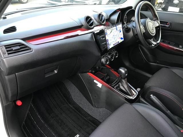 スイフトスポーツ ベースグレード　ドライブレコーダー　ＥＴＣ　全周囲カメラ　ナビ　オートクルーズコントロール　レーンアシスト　衝突被害軽減システム　アルミホイール　オートライト　ＬＥＤヘッドランプ　スマートキー　電動格納ミラー（70枚目）