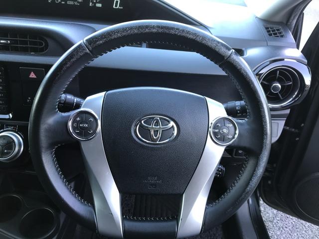 アクア Gブラックソフトレザーセレクション ドライブレコーダー ETC バックカメラ ナビ オートクルーズコントロール レーンアシスト 衝突被害軽減システム アルミホイール オートマチックハイビーム オートライト スマートキー 電動格納ミラー(3枚目)