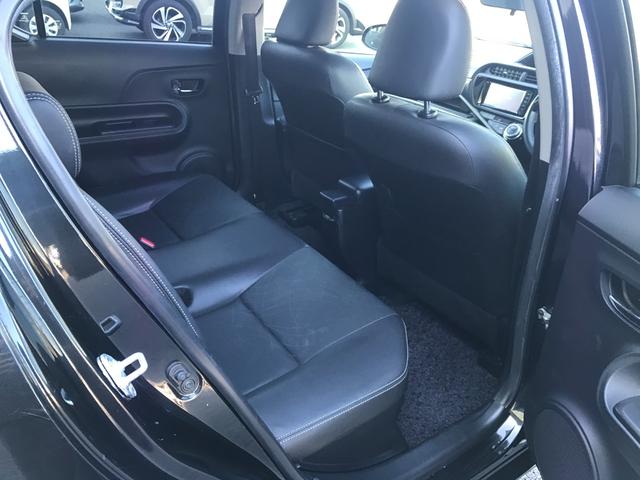 アクア Gブラックソフトレザーセレクション ドライブレコーダー ETC バックカメラ ナビ オートクルーズコントロール レーンアシスト 衝突被害軽減システム アルミホイール オートマチックハイビーム オートライト スマートキー 電動格納ミラー(26枚目)