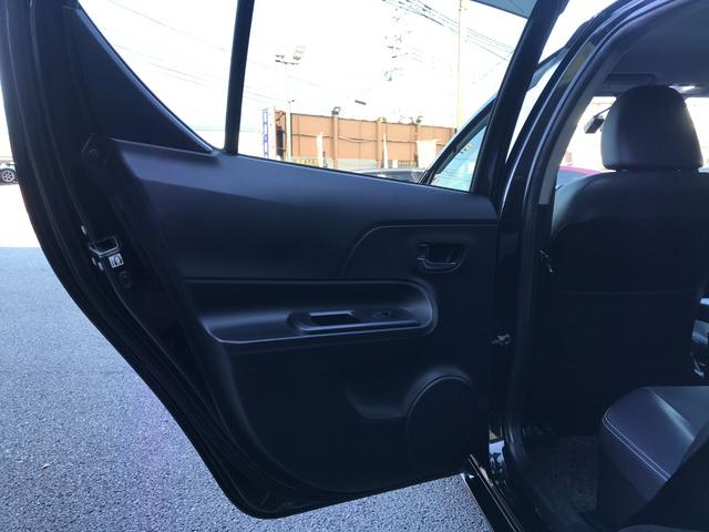 アクア Gブラックソフトレザーセレクション ドライブレコーダー ETC バックカメラ ナビ オートクルーズコントロール レーンアシスト 衝突被害軽減システム アルミホイール オートマチックハイビーム オートライト スマートキー 電動格納ミラー(39枚目)