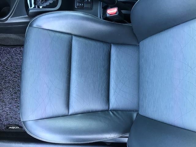 アクア Gブラックソフトレザーセレクション ドライブレコーダー ETC バックカメラ ナビ オートクルーズコントロール レーンアシスト 衝突被害軽減システム アルミホイール オートマチックハイビーム オートライト スマートキー 電動格納ミラー(40枚目)