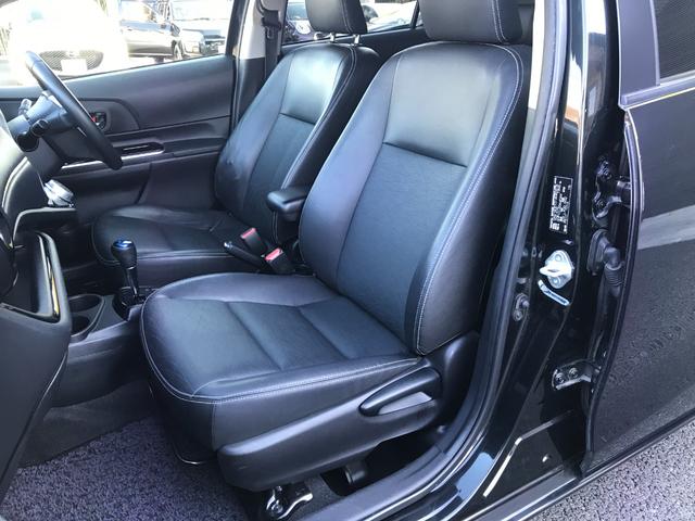 アクア Gブラックソフトレザーセレクション ドライブレコーダー ETC バックカメラ ナビ オートクルーズコントロール レーンアシスト 衝突被害軽減システム アルミホイール オートマチックハイビーム オートライト スマートキー 電動格納ミラー(44枚目)