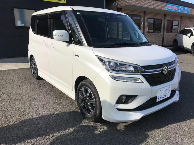 ソリオバンディット ハイブリッドＭＶ　ドライブレコーダー　バックカメラ　ナビ　ＴＶ　両側スライド・片側電動　クリアランスソナー　オートクルーズコントロール　レーンアシスト　衝突被害軽減システム　アルミホイール　オートライト（13枚目）