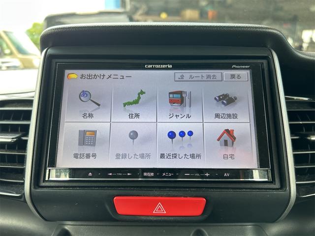 Ｎ－ＢＯＸカスタム Ｇ・Ｌパッケージ　ＥＴＣ　バックカメラ　両側スライド・片側電動　ナビ　オートライト　ＨＩＤ　スマートキー　アイドリングストップ　電動格納ミラー　ベンチシート　ＣＶＴ　盗難防止システム　ＡＢＳ　ＥＳＣ　ＣＤ　ＤＶＤ再生（6枚目）