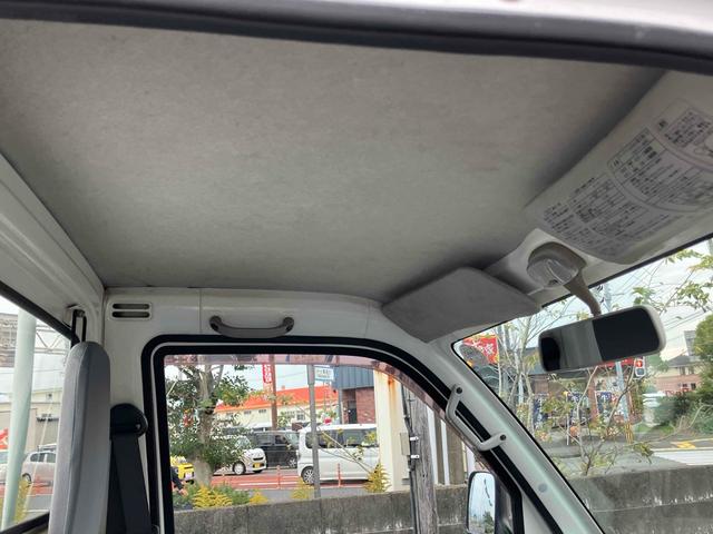ハイゼットトラック 　４ＷＤ　５速ＭＴ　作業灯　ＦＭ／ＡＭラジオオーディオ　エアコン　パワーステアリング　三方開（19枚目）