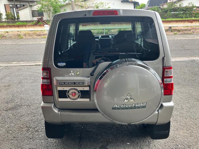 パジェロミニ アクティブフィールドエディション　４ＷＤ　キーレスエントリー　電動格納ミラー　ＡＴ　ＡＢＳ　アルミホイール　衝突安全ボディ　エアコン　パワーステアリング　パワーウィンドウ（14枚目）
