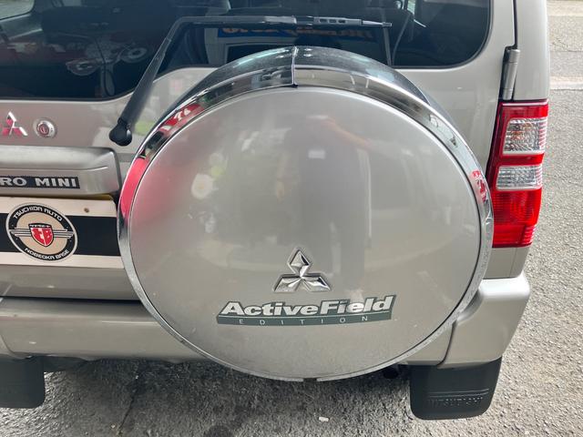 パジェロミニ アクティブフィールドエディション　４ＷＤ　キーレスエントリー　電動格納ミラー　ＡＴ　ＡＢＳ　アルミホイール　衝突安全ボディ　エアコン　パワーステアリング　パワーウィンドウ（17枚目）