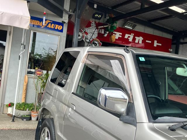 パジェロミニ アクティブフィールドエディション　４ＷＤ　キーレスエントリー　電動格納ミラー　ＡＴ　ＡＢＳ　アルミホイール　衝突安全ボディ　エアコン　パワーステアリング　パワーウィンドウ（27枚目）