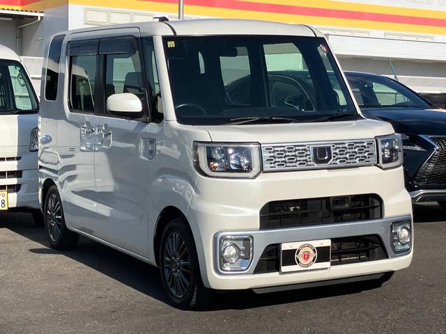 ウェイク G SA バックカメラ 両側電動スライドドア ナビ TV 衝突被害軽減システム 社外AW オートライト LEDヘッドランプ スマートキー アイドリングストップ ベンチシート ターボ CVT 盗難防止システム(14枚目)