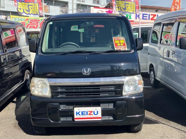 バモス Ｍ　キーレス　車検令和８年１月　エアコン　パワステ　両側スライド　Ｗエアバッグ　社外アルミホイール　社外ＣＤデッキ　パワーウィンドウ（2枚目）