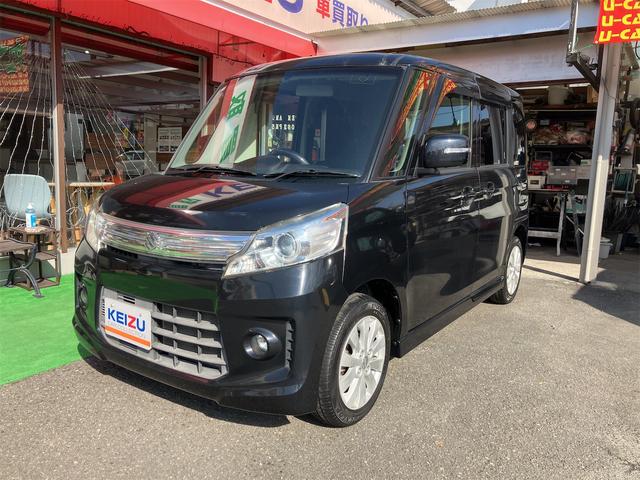 スペーシアカスタム 　両側パワースライドドア　ナビＴＶ　車検令和９年２月まで　スマートキー　プッシュスタートボタン　ミラーウィンカー　アルミホイール（2枚目）