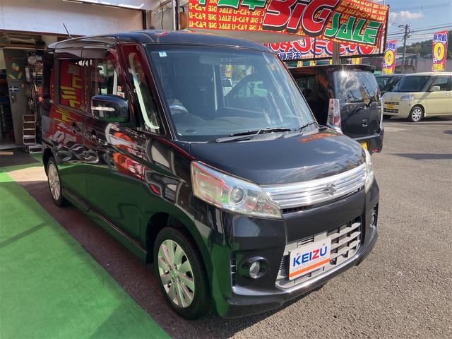 スペーシアカスタム 　両側パワースライドドア　ナビＴＶ　車検令和９年２月まで　スマートキー　プッシュスタートボタン　ミラーウィンカー　アルミホイール（4枚目）